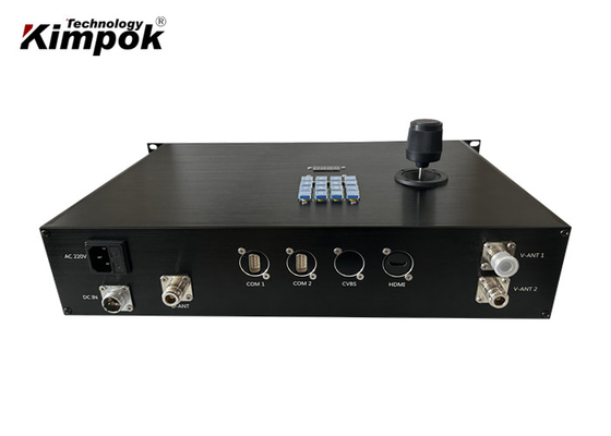 De Draadloze Videoontvanger 300MHz-4400MHz van HD COFDM met Controlemechanisme