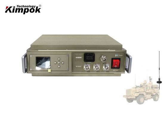 Op een voertuig gemonteerde Video de Zenderlange afstand Draadloze H.264 2K QPSK van COFDM